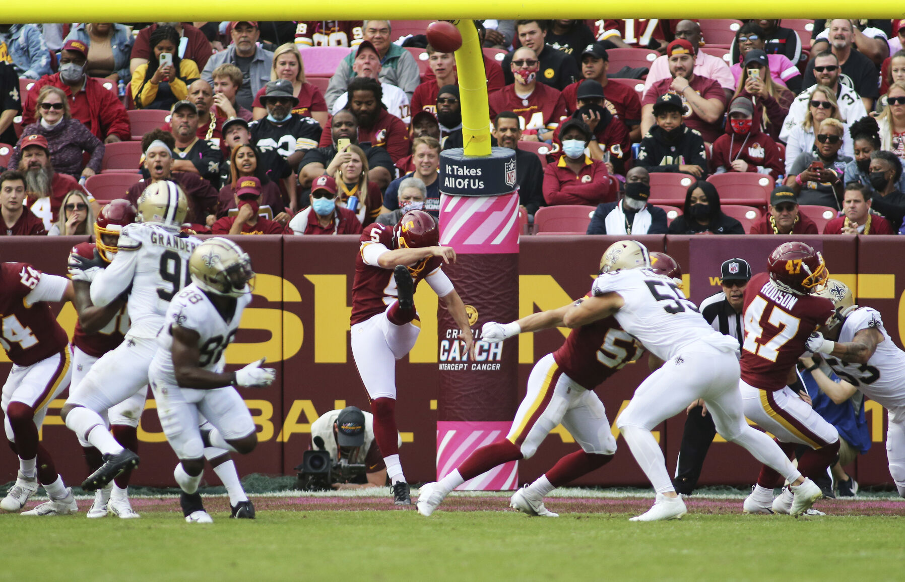Saints Washington Football